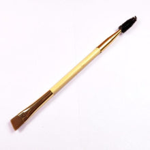 ComingMakeup Bamboo Handle Double Eyebrow Brush Eyebrow Comb Set EF8