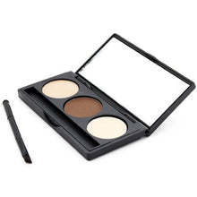 Eyebrow Powder Eye Brow Palette Cosmetic Makeup Shading Kit Brush Mirror EF8