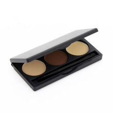 Eyebrow Powder Eye Brow Palette Cosmetic Makeup Shading Kit Brush Mirror EF8