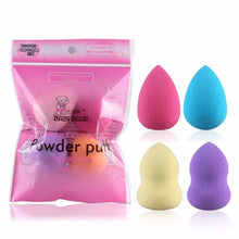 Fashion 4pc Pro Mini Beauty Flawless Makeup Blender Foundation Puff Multi Shape Sponges EF8