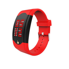Fashion Relogio Masculino Men LED Touch Screen Day Date Ssilicone Digital Watch For Special Gift EF8