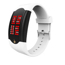 Fashion Relogio Masculino Men LED Touch Screen Day Date Ssilicone Digital Watch For Special Gift EF8