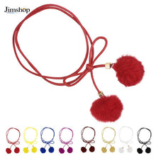Fashion Use 8 Colors Fashion Women Candy Color Narrow Thin Skinny Waist Belt Waist Chain EF8