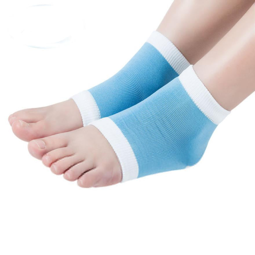 Heel Socks for Dry Hard Cracked Skin Moisturising Open Toe Recovery Socks EF8
