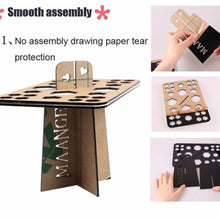 Makeup Folding Collapsible Air Drying Cosmetic Brush Organizing Tree Rack Holder EF8