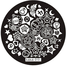 Optional Flower Pattern Nail Art Image Stamp Stamping Plates Manicure Template For DIY hehe Series EF8