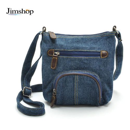Crossbody Bags Womens small bolsos mujer Denim Cowboy Satchel Shoulder Messenger Bag EF8