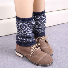 Korean Women Lady Knitted Crochet Socks Leg Boots Warmer Cover Leggings Fast shipping EF8