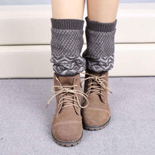 Korean Women Lady Knitted Crochet Socks Leg Boots Warmer Cover Leggings Fast shipping EF8