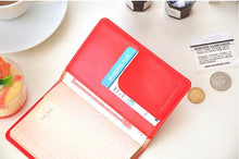 Passport Cover Artificial Leather Women's Men's Travel Passort Holder Protector Wallet Business Card Holder EF8