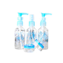 Portable Mini 5pc Travel Camping Perfume Lotion Cream Empty Bottle Sample Holder Cosmetic Bottles Fast Shipping EF8
