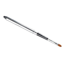 Pro 2pc Makeup Brushes Set Powder Foundation Eyeshadow Eyeliner Lip Brush Cosmetic Kit Beauty Tool Glod/Sliver EF8