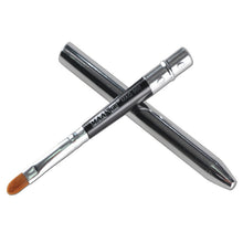 Pro 2pc Makeup Brushes Set Powder Foundation Eyeshadow Eyeliner Lip Brush Cosmetic Kit Beauty Tool Glod/Sliver EF8
