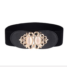 Retro Stretch Wide Elastic Belt Women Fashion Lady Gem Decorations Set Dress Adornment For Women EF8