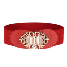 Retro Stretch Wide Elastic Belt Women Fashion Lady Gem Decorations Set Dress Adornment For Women EF8