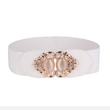 Retro Stretch Wide Elastic Belt Women Fashion Lady Gem Decorations Set Dress Adornment For Women EF8
