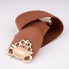 Retro Stretch Wide Elastic Belt Women Fashion Lady Gem Decorations Set Dress Adornment For Women EF8