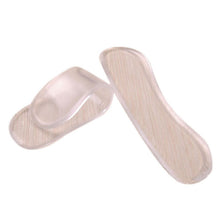Self-adhesive Ssilicone Gel Heel Cushion Foot Care Shoe Pads Shoe Insoles Feet Care Inserts EF8