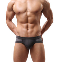 Mens Sexy Underwear Low Waist Cotton Briefs Underpants for Men L XL XLL Fast Shipping EF8