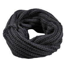 Knitted Circle Wool Scarf Shawl Wrap Warm Collar EF8