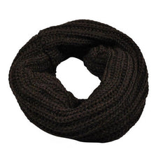 Knitted Circle Wool Scarf Shawl Wrap Warm Collar EF8