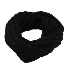 Knitted Circle Wool Scarf Shawl Wrap Warm Collar EF8