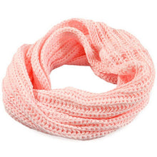 Knitted Circle Wool Scarf Shawl Wrap Warm Collar EF8
