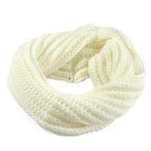 Knitted Circle Wool Scarf Shawl Wrap Warm Collar EF8