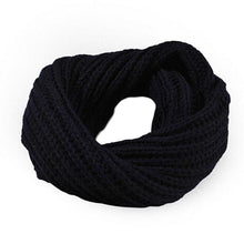 Knitted Circle Wool Scarf Shawl Wrap Warm Collar EF8