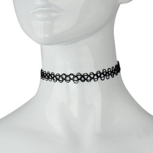 adjustable Fashion Vintage Stretch Tattoo Choker Necklace Bracelet Retro Gothic Punk Elastic Gift women luxury necklace EF8
