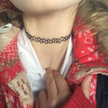adjustable Fashion Vintage Stretch Tattoo Choker Necklace Bracelet Retro Gothic Punk Elastic Gift women luxury necklace EF8