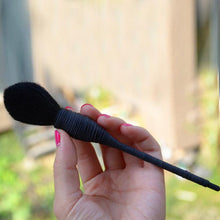 Korea handmade rattan makeup brush fashion Professional makeup tools brush hand-tie lines blush brush Beauty Tool EF8
