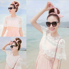 Korean Dots Bunny Rabbit Ear Ribbon Headwear Hairb  Metal Wire Scarf Headb  Hair B  Accessories  EF8