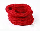 Korean scarf women Warm Knit Neck Circle Wool Blend Cowl Snood Ring Scarves Long Scarf Shawl Wrap EF8