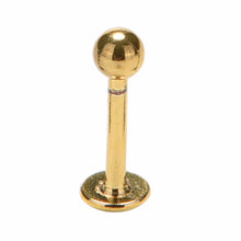Labret Ring Surgical Tragus Earring Lip Ring Stainless Steel Gold Ball Spike Labret Bar Internally Body Piercing Jewelry  EF8