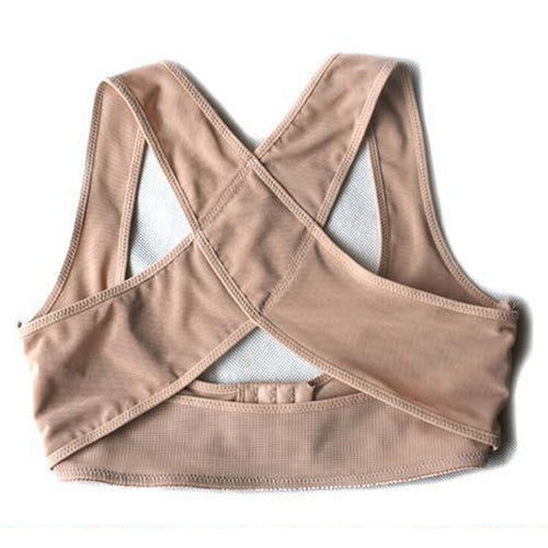 Lady Chest Brace Support Belt B  Posture Corrector X Type Back Shoulder Vest Protector Clothes Body Sculpting Strap Tops EF8