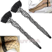 Lady Sexy Fishnet Lace Sp ex Top Mesh Thigh High Stockings Knee Socks Long Tights Pantyhose Medias For Woman EF8