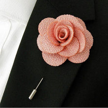 Lapel Women Flower Brooch Daisy H made Boutonniere Stick Brooch Pin Men's Accessories EF8