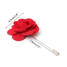 Lapel Women Flower Brooch Daisy H made Boutonniere Stick Brooch Pin Men's Accessories EF8