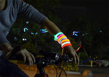 Led Running Cycling Jogging Bangles Bracelet Wrist Belt Wear-resistant Elaborate Waterproof Safety Wrist Belt EF8