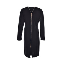 Little Black Long Sleeve Party Dresses Sexy Bodycon Sheath Dress Women Clothing Back Full Zipper Robe Femme Pencil Tight Dress EF8
