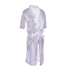 Long Red White Black Sexy SILK Kimono Dressing Gown Bath Robe Babydoll Lingerie Nightdress  EF8