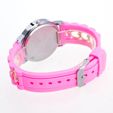 Lovely Kids Watches Star Sky Pattern Quartz Watch Children Students Girls Popular Ssilicone Strap Wristwatch Relogio Feminino EF8