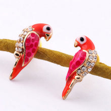 Loverly Animal Red Bird Ear For Women s Sale Charms Crystal Earrings EF8