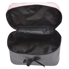 Low Women's Bag Square Bow Stripe Cosmetic Bag Big Lingerie Bra Underwear Dot Bags Travel Bag toiletry kits EF8