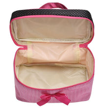 Low Women's Bag Square Bow Stripe Cosmetic Bag Big Lingerie Bra Underwear Dot Bags Travel Bag toiletry kits EF8