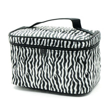 Lucky ZebraLeopard Print Cosmetic Bags Women Travel Makeup Bag Make Up Bags Tools /Fashion Women Bags EF8