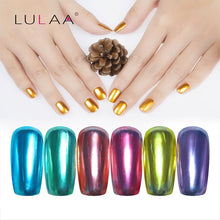 4pc / lot Mirror Effect Metal Multi-color Paint Topc oat Metal Nail Art Polish Woman Lady Makeup DIY Nail Art Tools Set EF8