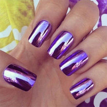 4pc / lot Mirror Effect Metal Multi-color Paint Topc oat Metal Nail Art Polish Woman Lady Makeup DIY Nail Art Tools Set EF8