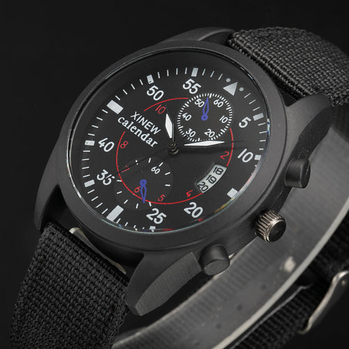 Luxury Fashion Mens Date Stainless Steel Quartz Analog Watches Wrist Watch EF8